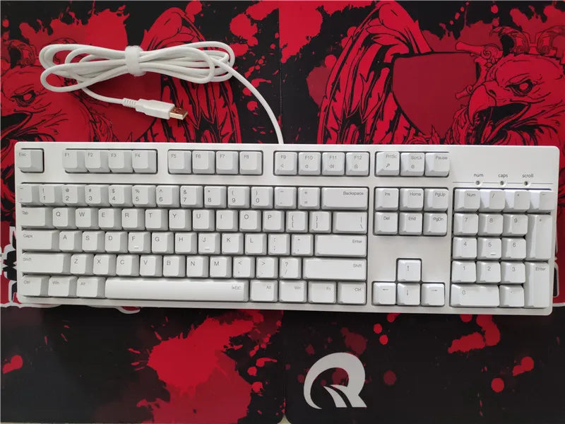 IKBC C104 mechanical keyboard cherry mx switch brown red blue full