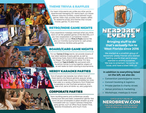 NerdBrew Events Professional Hosting