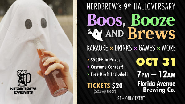 Boos, Booze, and Brews: Hallowversary 9!